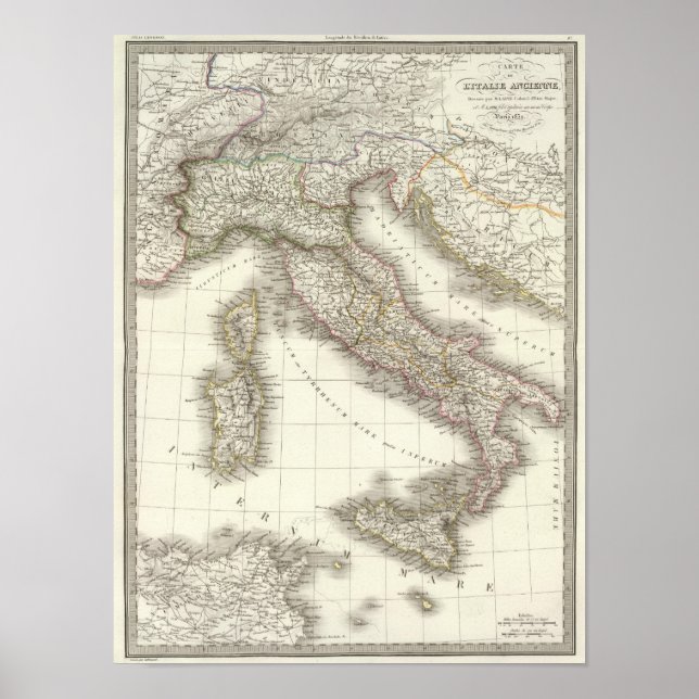 Italie ancienne - ancient Italy Poster (Front)