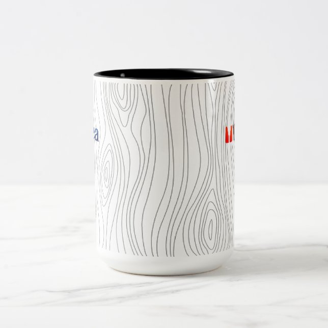 Italinea Coffee Shop Two-Tone Coffee Mug (Center)