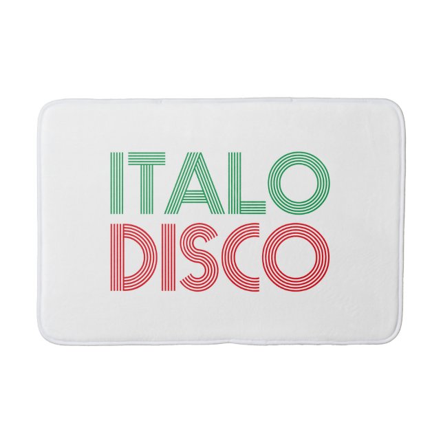 ITALO DISCO BATH MAT (Front)