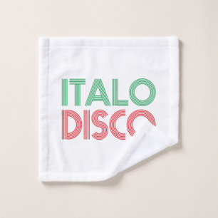 ITALO DISCO WASH CLOTH