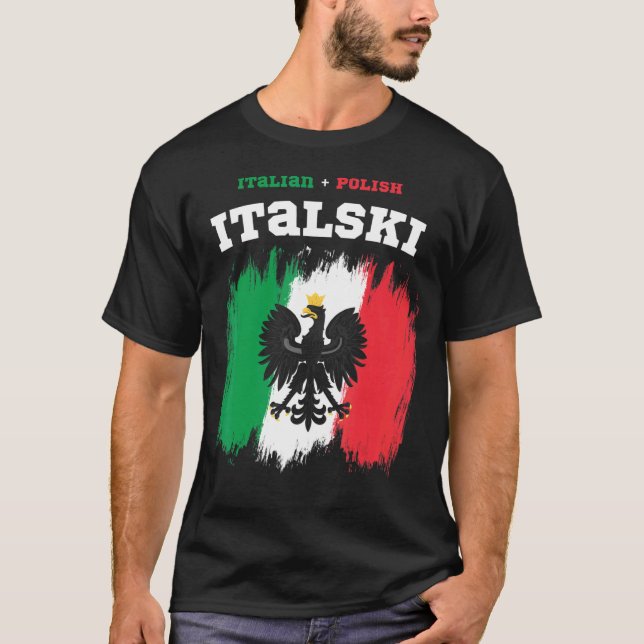 Italski the Italian Polish Hybrid T-Shirt (Front)