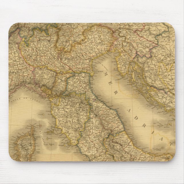Italy 14 mouse mat (Front)