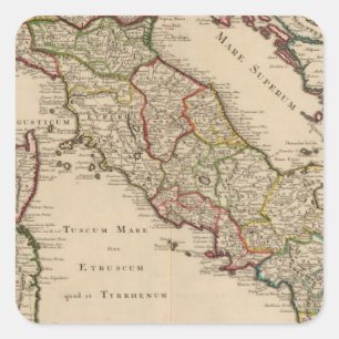 Italy 16 square sticker