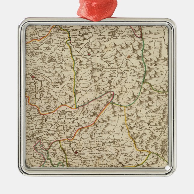 Italy 17 metal tree decoration (Front)