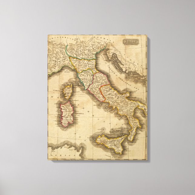 Italy 18 canvas print (Front)