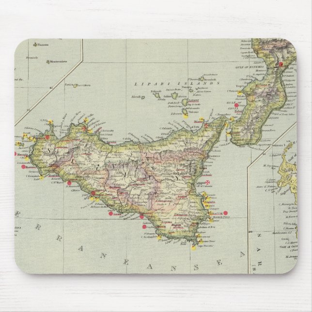 Italy 19 mouse mat (Front)