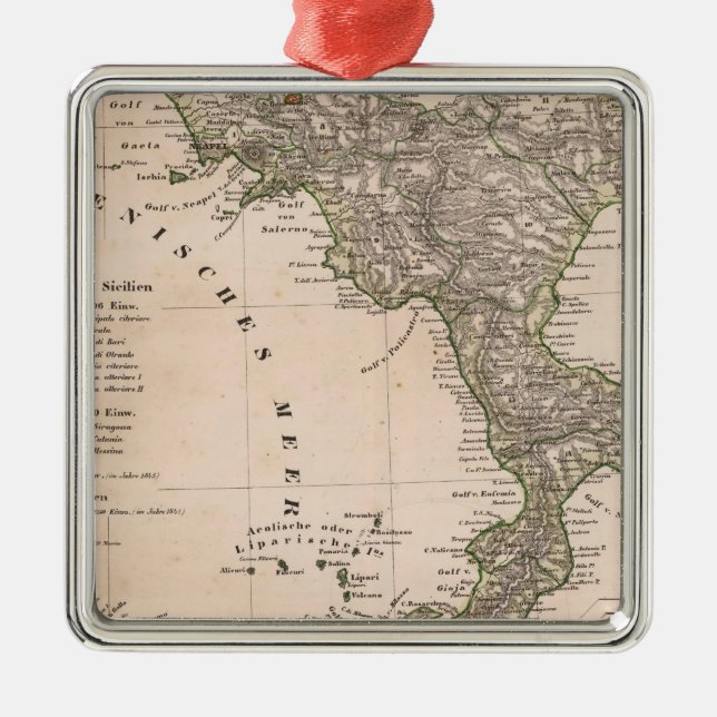 Italy 22 metal tree decoration (Front)