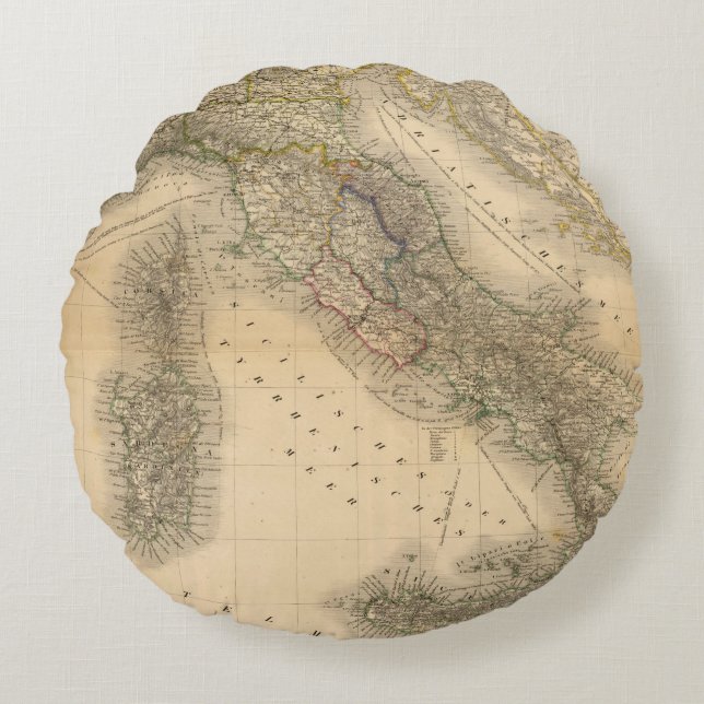 Italy 2 round cushion (Front)