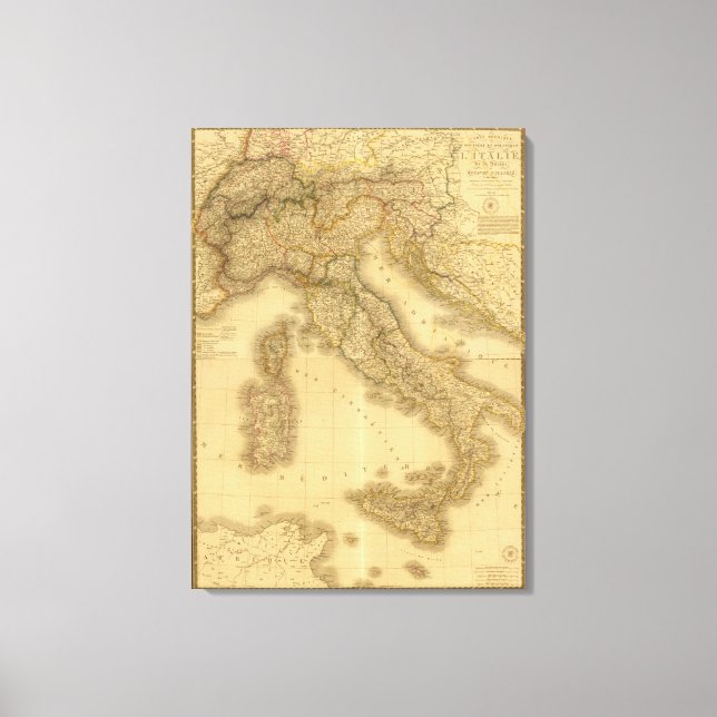 Italy 3 canvas print (Front)