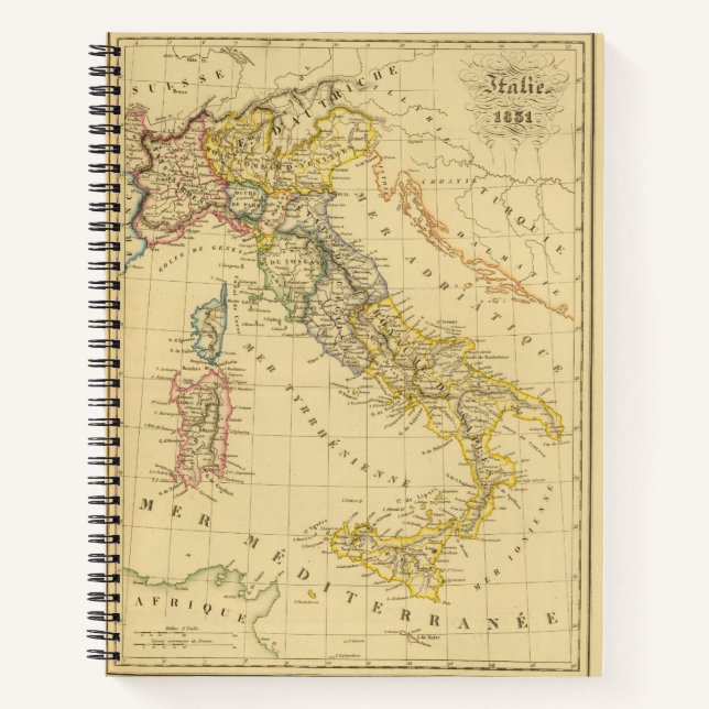 Italy 4 notebook (Front)