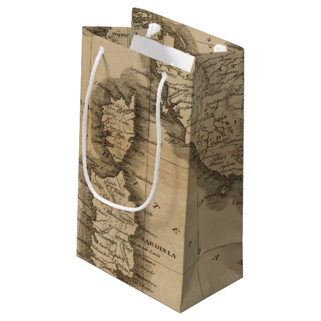 Italy 5 small gift bag (Back Angled)