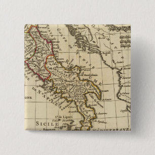 Italy 9 15 cm square badge