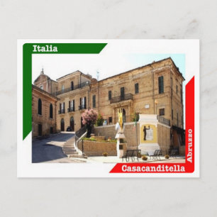 Italy - Abruzzo - Casacanditella - Postcard