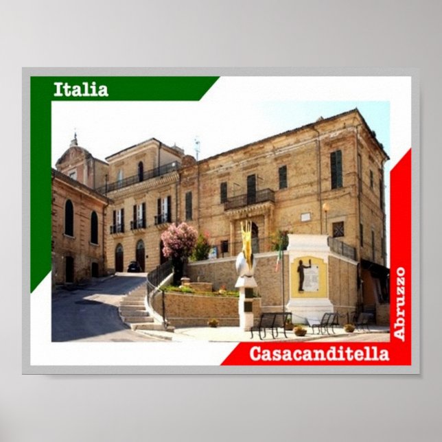 Italy - Abruzzo - Casacanditella - Poster (Front)