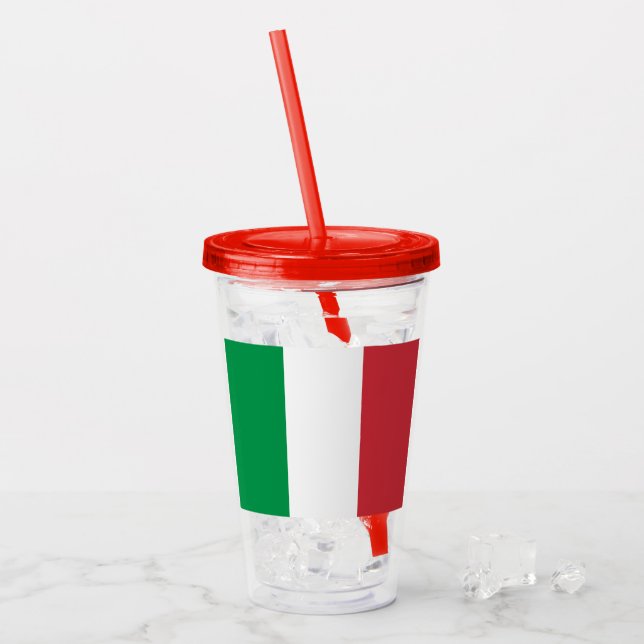 Italy Acrylic Tumbler (Front Ice)