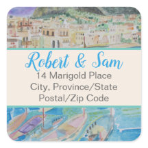 Italy Address Label (20)