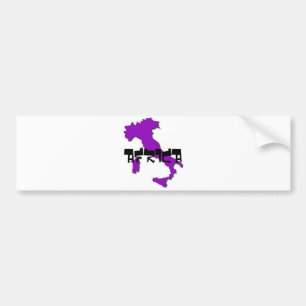 italy, AFRICA Bumper Sticker