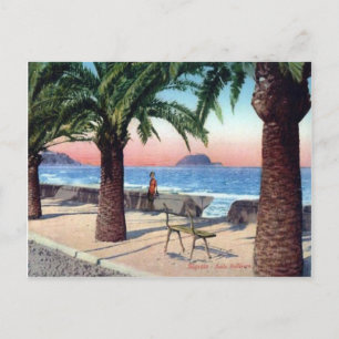 Italy, Alassio  Esplanade Postcard