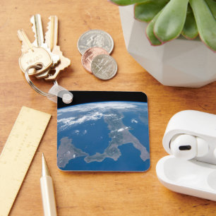 Italy And Its Island Sicily. Key Ring