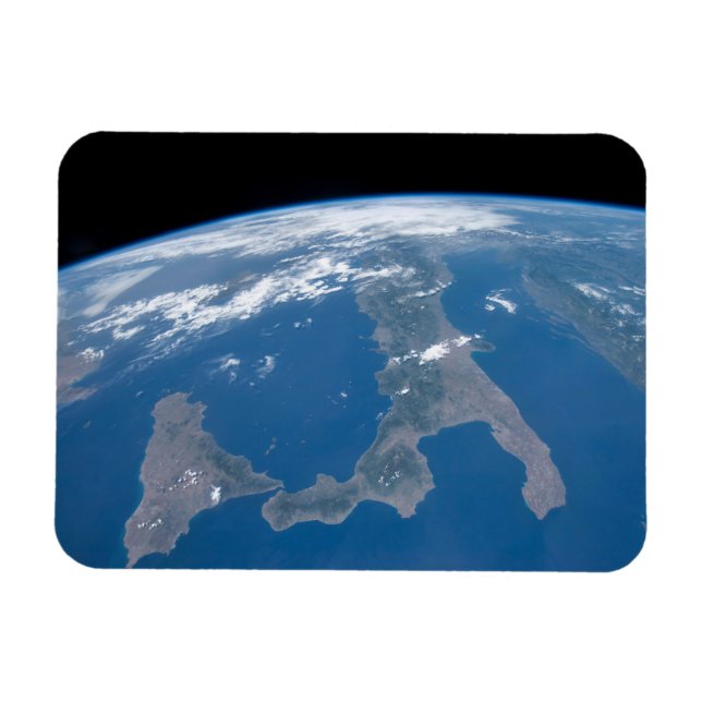 Italy And Its Island Sicily. Magnet (Horizontal)