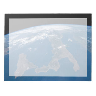 Italy And Its Island Sicily. Notepad