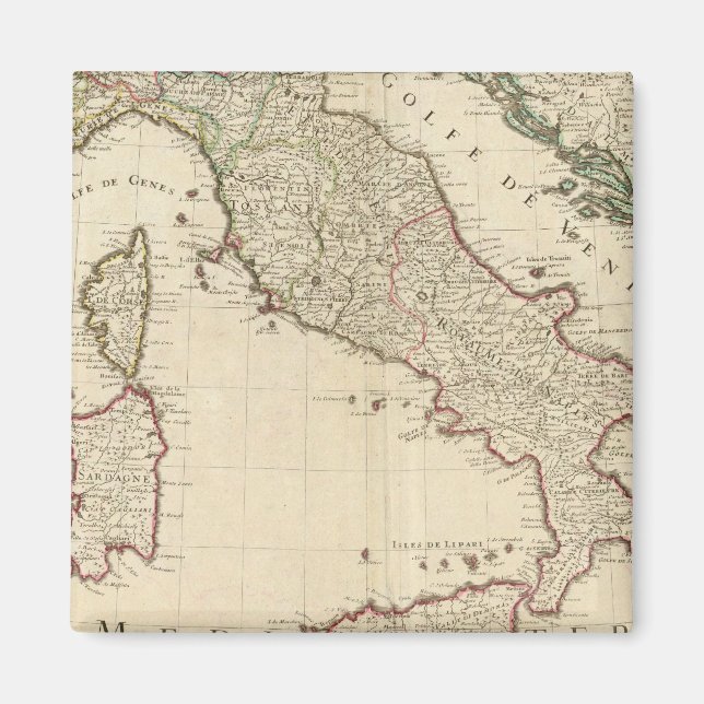 Italy and Slovenia 2 Magnet (Front)