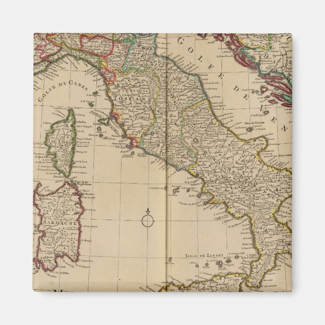Italy and Slovenia Magnet (Front)