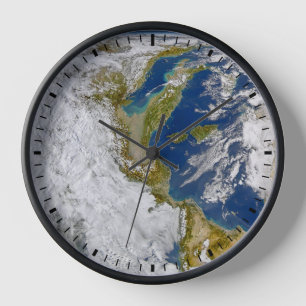 Italy And The Adriatic Sea. Clock