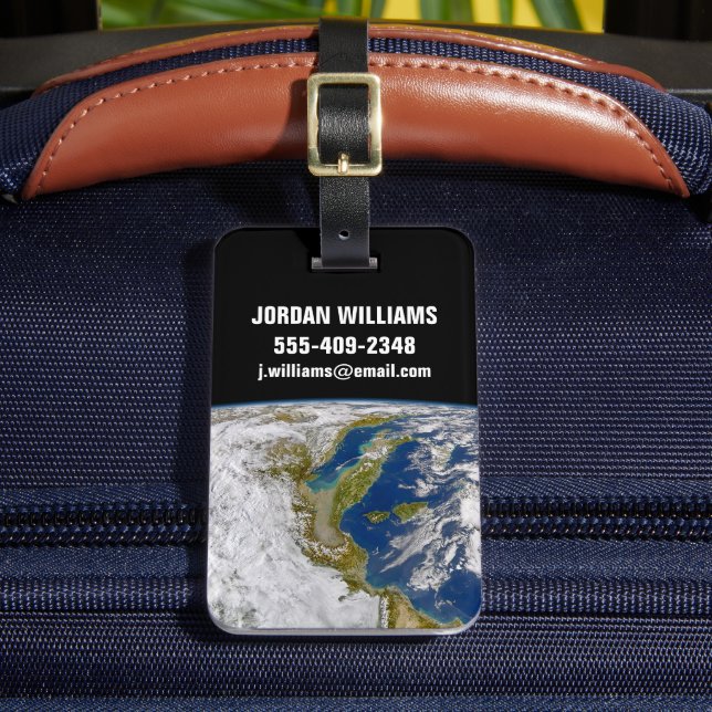 Italy And The Adriatic Sea. Luggage Tag (Front Insitu 2)
