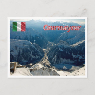 Italy - Aosta Valley - Courmayeur - Postcard