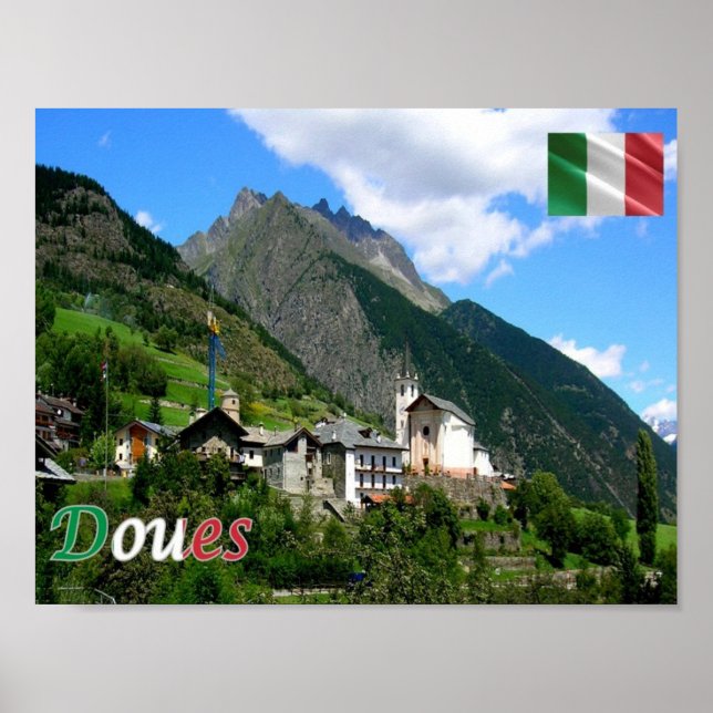 Italy - Aosta Valley - Doues - Poster (Front)