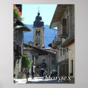 Italy - Aosta Valley - Morgex - Poster
