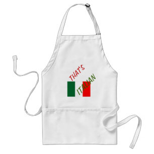 ITALY  APRON  CUSTOMIZE