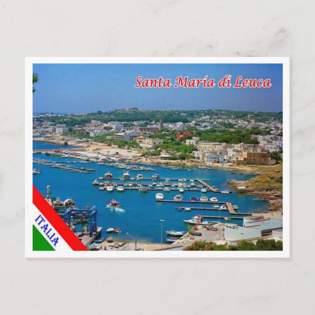 Italy - Apulia - Salento - Santa Maria di Leuca - Postcard (Front)