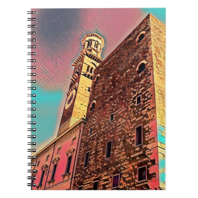 Italy architecture painting notebook (Front)