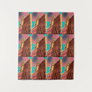 Italy architecture painting tapestry