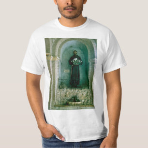 Italy, Assisi, Statue of St Francis of Assisi T-Shirt