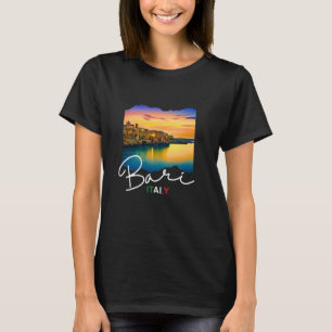Italy Bari Souvenir Sunset in Bari Italy T-Shirt