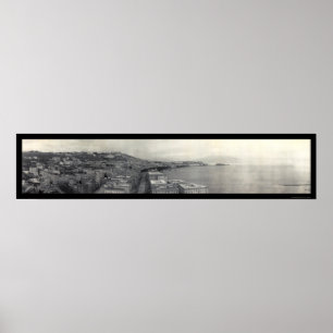 Italy Bay of Naples Photo 1909 Poster