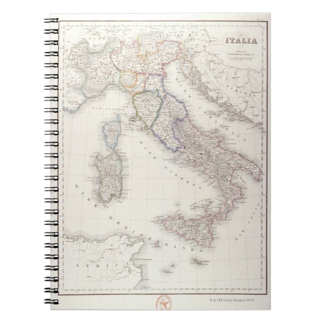 Italy Before Unification Notebook (Front)