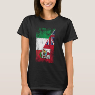 Italy Bermuda Flags - Italian Bermudan, Bermudian T-Shirt