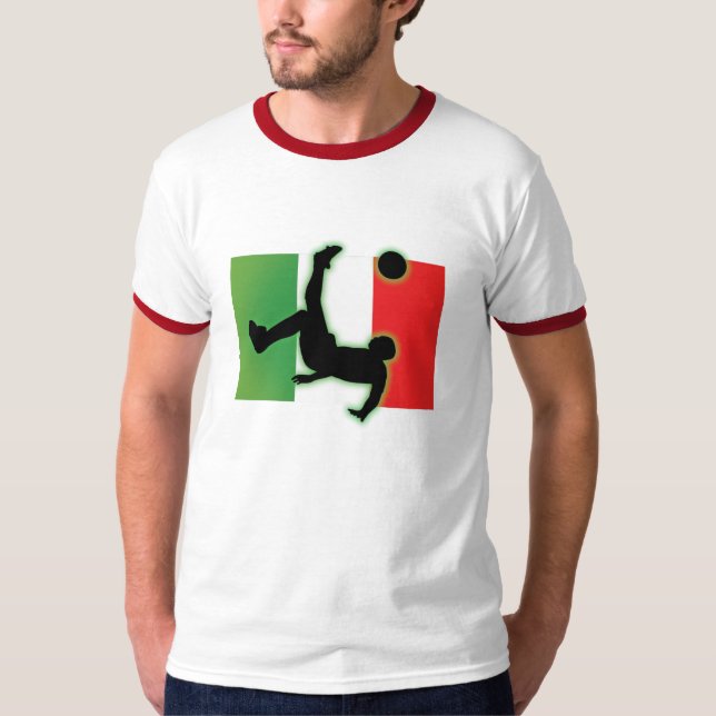 Italy Bicycle Kick T-Shirt (Front)
