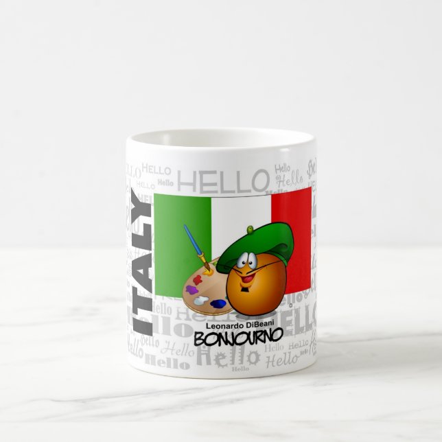 ITALY - Bonjurno Coffee Mug (Center)