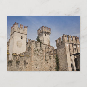 Italy, Brescia Province, Sirmione. Castello 2 Postcard
