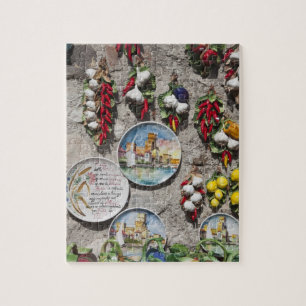 Italy, Brescia Province, Sirmione. Souvenirs. Jigsaw Puzzle