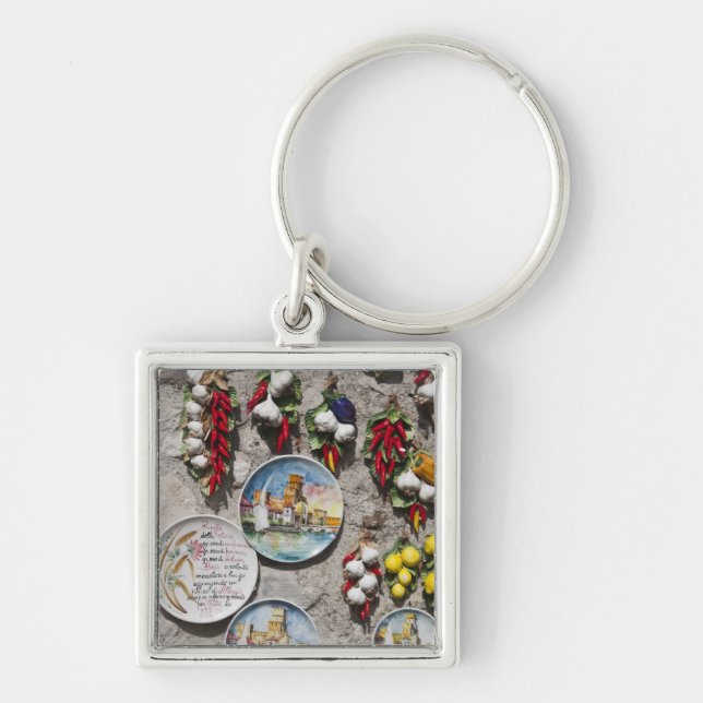 Italy, Brescia Province, Sirmione. Souvenirs. Key Ring (Front)