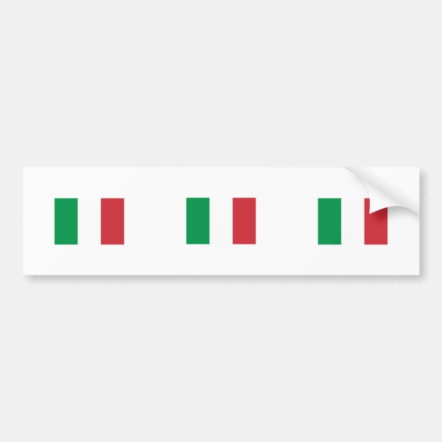 Italy Bumper Sticker (Front)