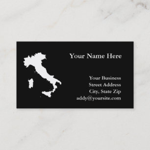 Italy Business Card