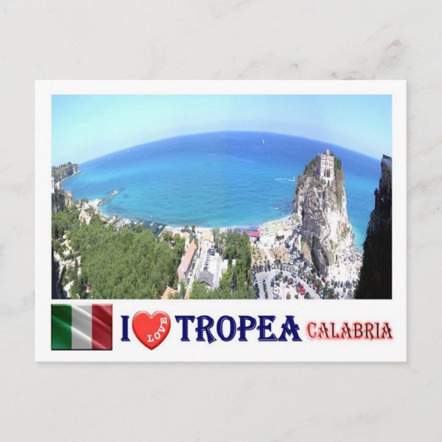 Italy - Calabria - Tropea - I Love - Postcard (Front)