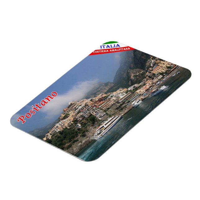 Italy - Campania - Amalfi Coast - Positano - Magnet (Left Side)